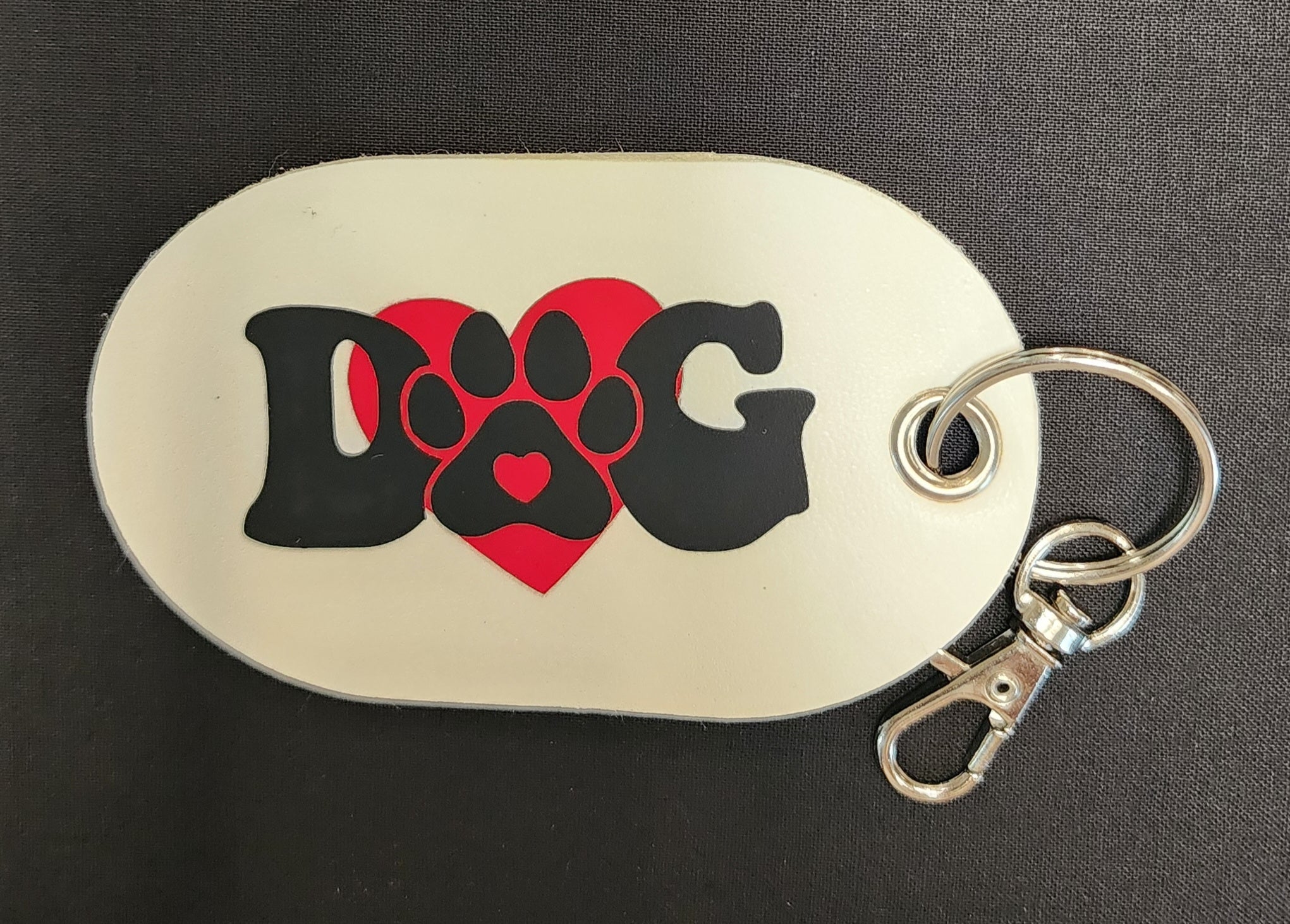 Leather Keychain