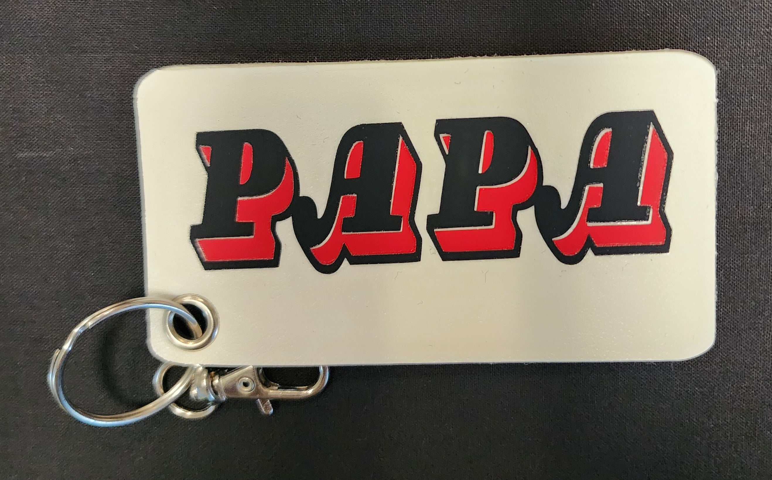 Leather Keychain
