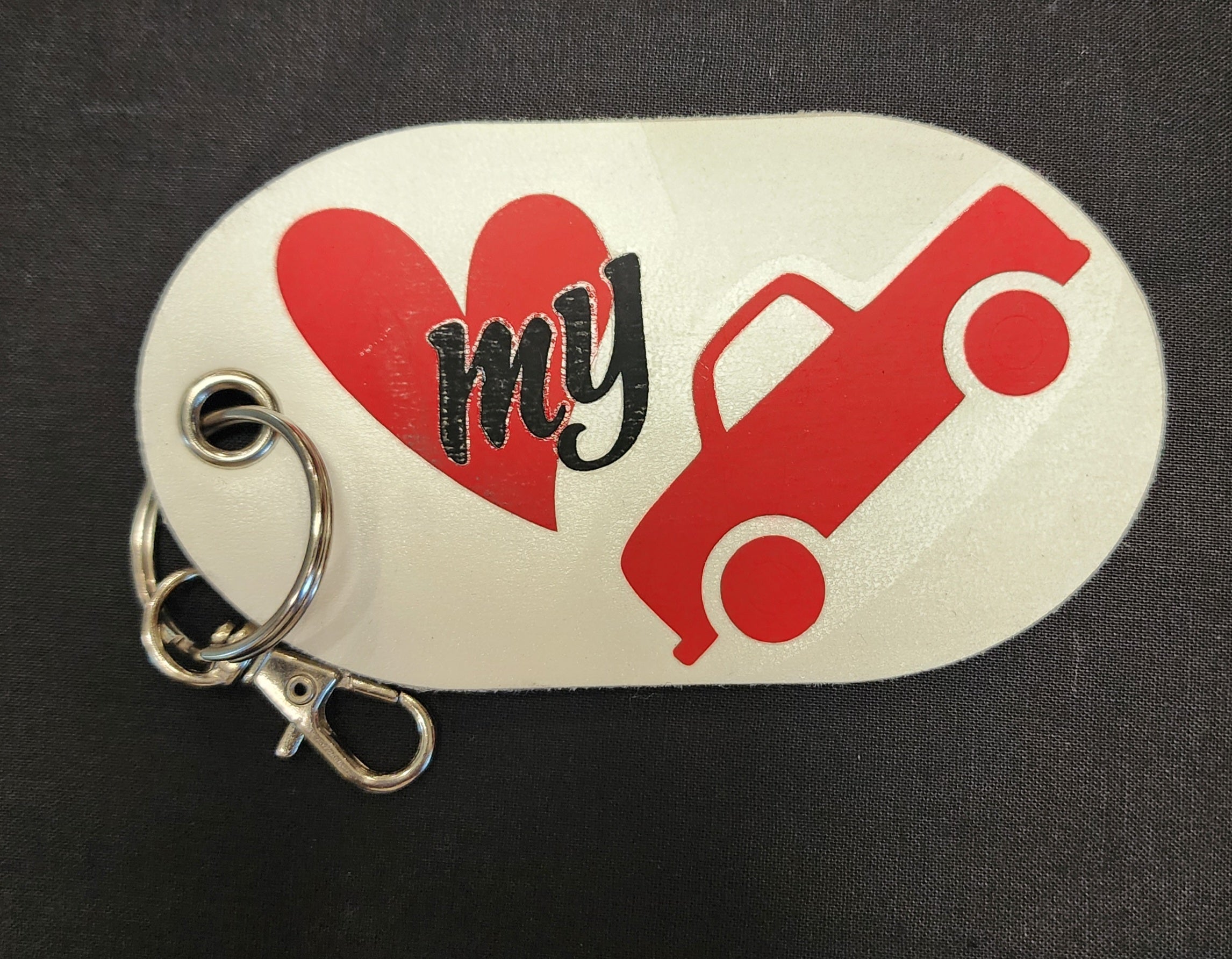 Leather Keychain
