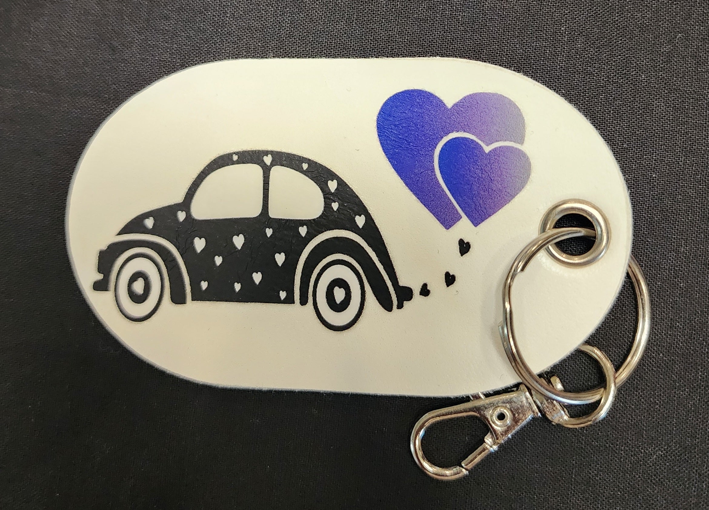Leather Keychain