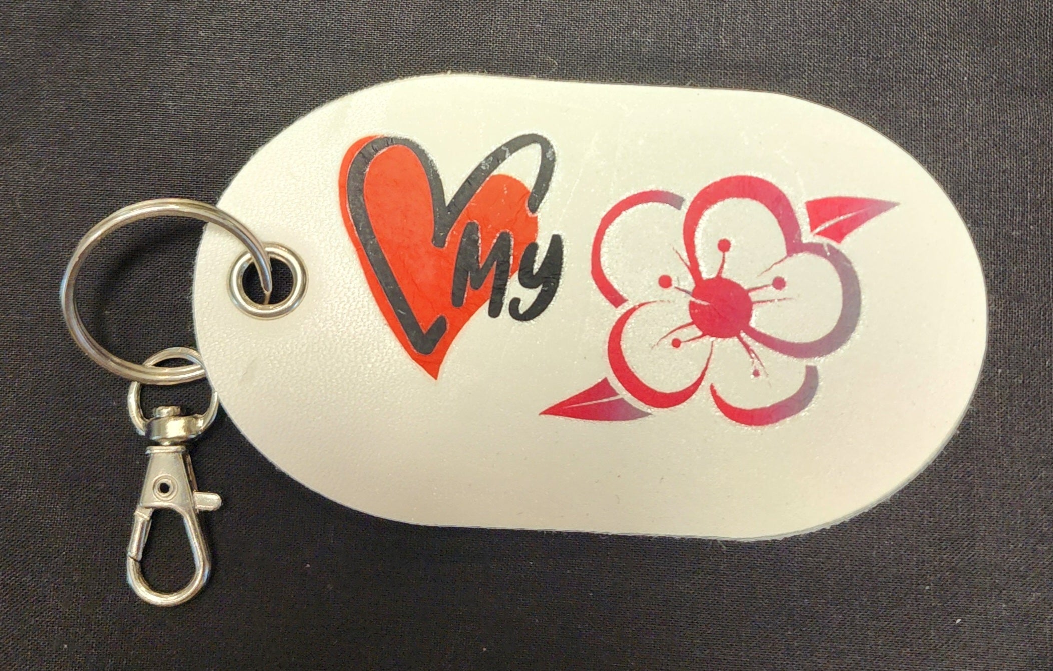 Leather Keychain