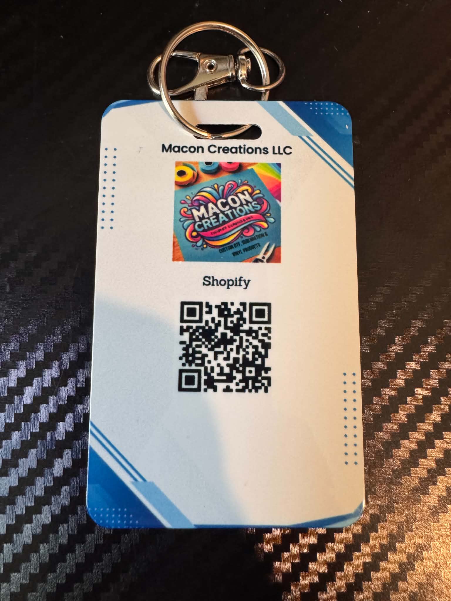 Custom ID Badge - Metal Double sided